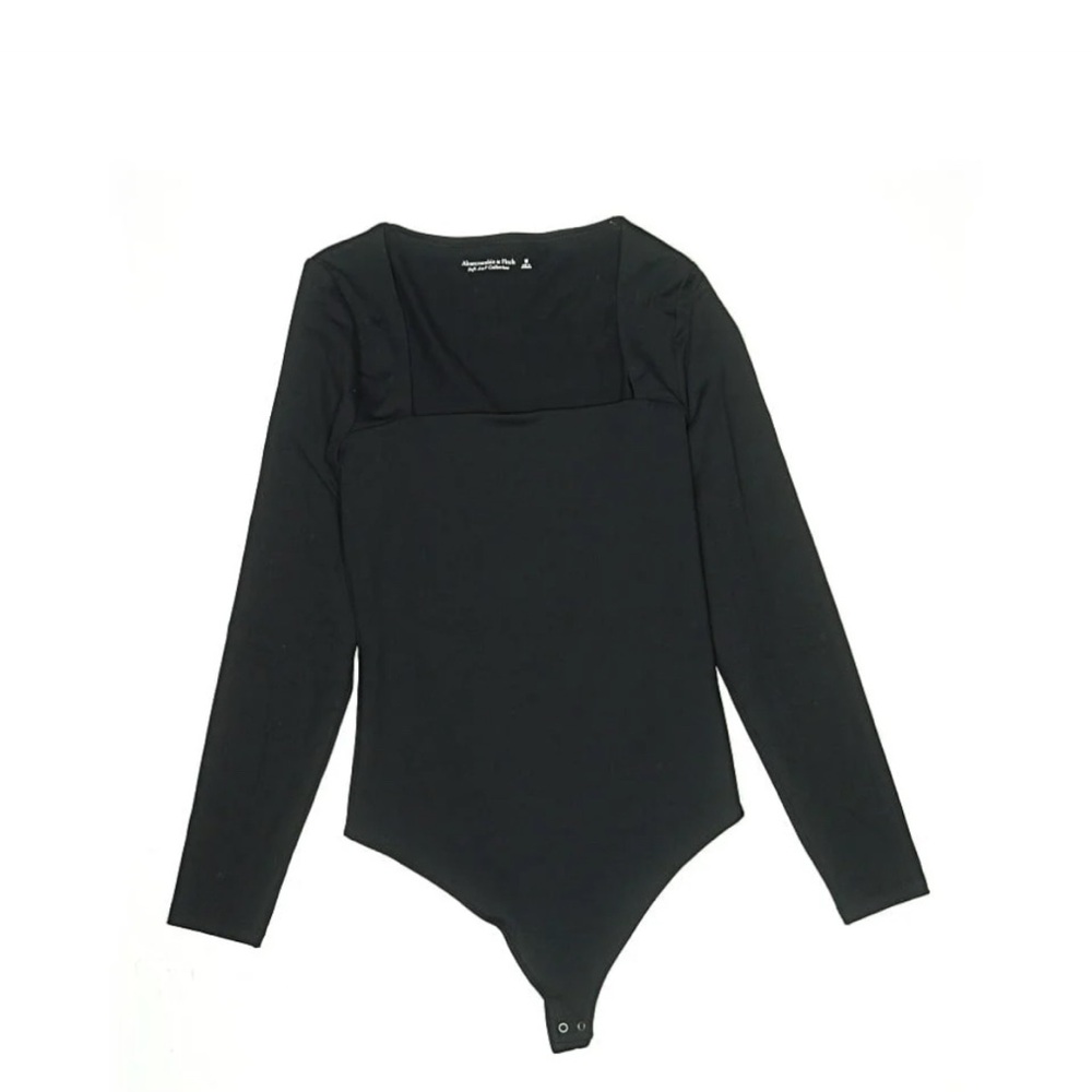 A&F Square Neck Long Sleeve Bodysuit
